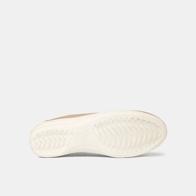 MOCASINES MUJER BATA BEIGE CASUALES COMFIT - 5