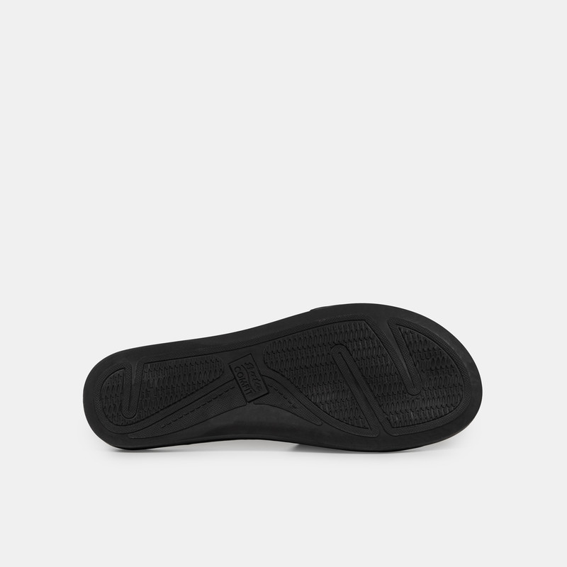 SANDALIAS MUJER BATA NEGRO CASUALES COMFIT - 6