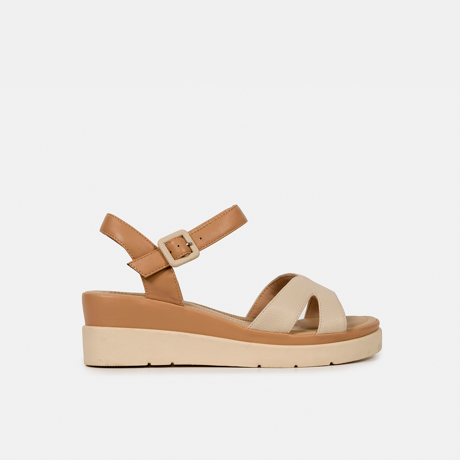 SANDALIAS MUJER BATA MARRÓN CASUALES COMFIT - 5