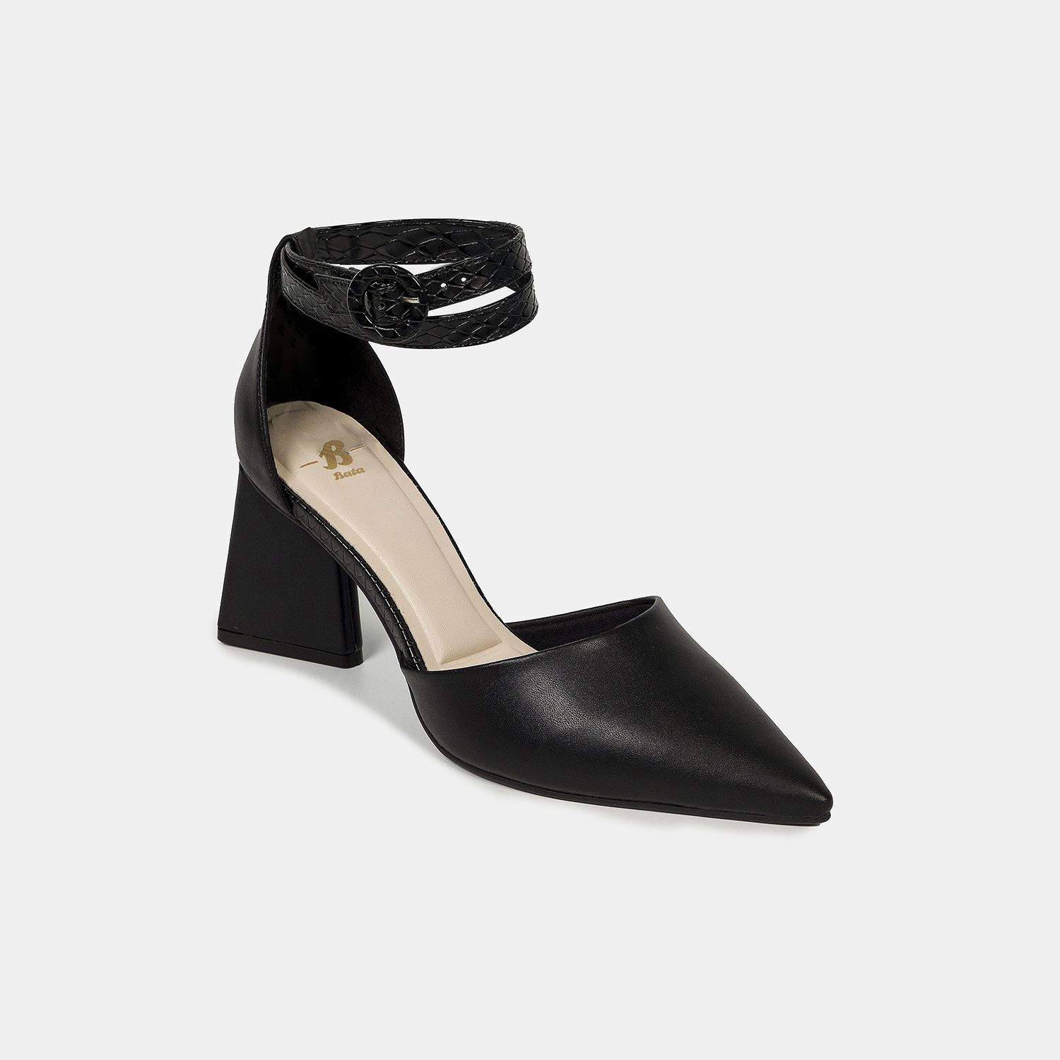 ZAPATOS DE VESTIR MUJER BATA NEGRO - 3