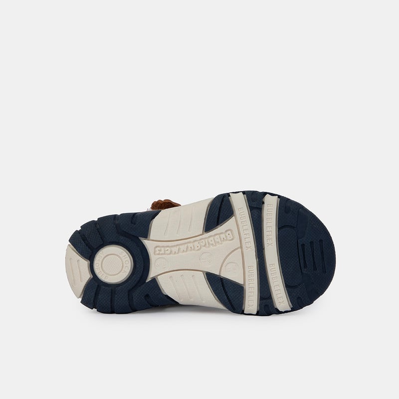 SANDALIAS NIÑO BUBBLEGUMMERS MARRÓN CASUALES - 3