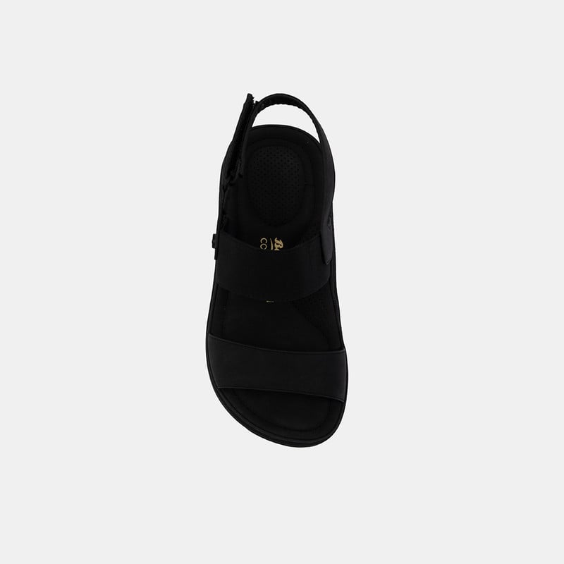 SANDALIAS MUJER BATA NEGRO CASUALES COMFIT - 4