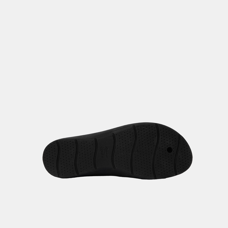 SANDALIAS MUJER BATA NEGRO CASUALES COMFIT - 5