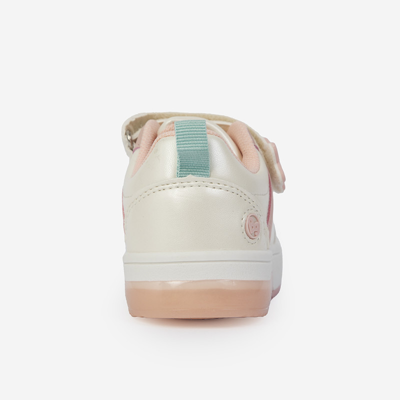 ZAPATILLAS NIÑA BUBBLEGUMMERS OFF WHITE CON LUCES - 2