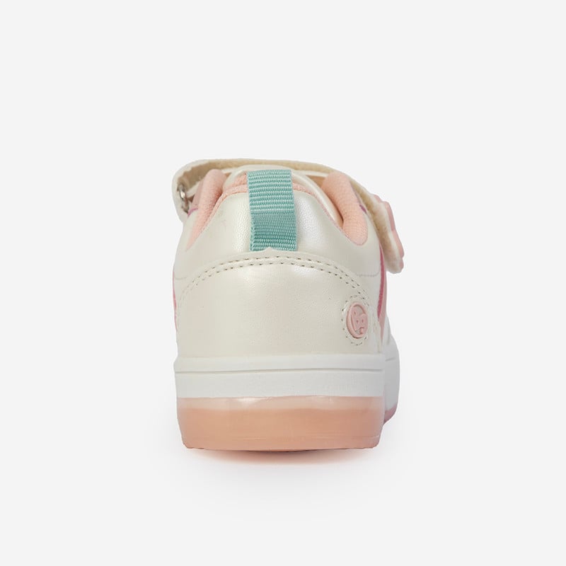 ZAPATILLAS NIÑA BUBBLEGUMMERS OFF WHITE CON LUCES - 2