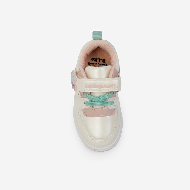ZAPATILLAS NIÑA BUBBLEGUMMERS OFF WHITE CON LUCES - 3