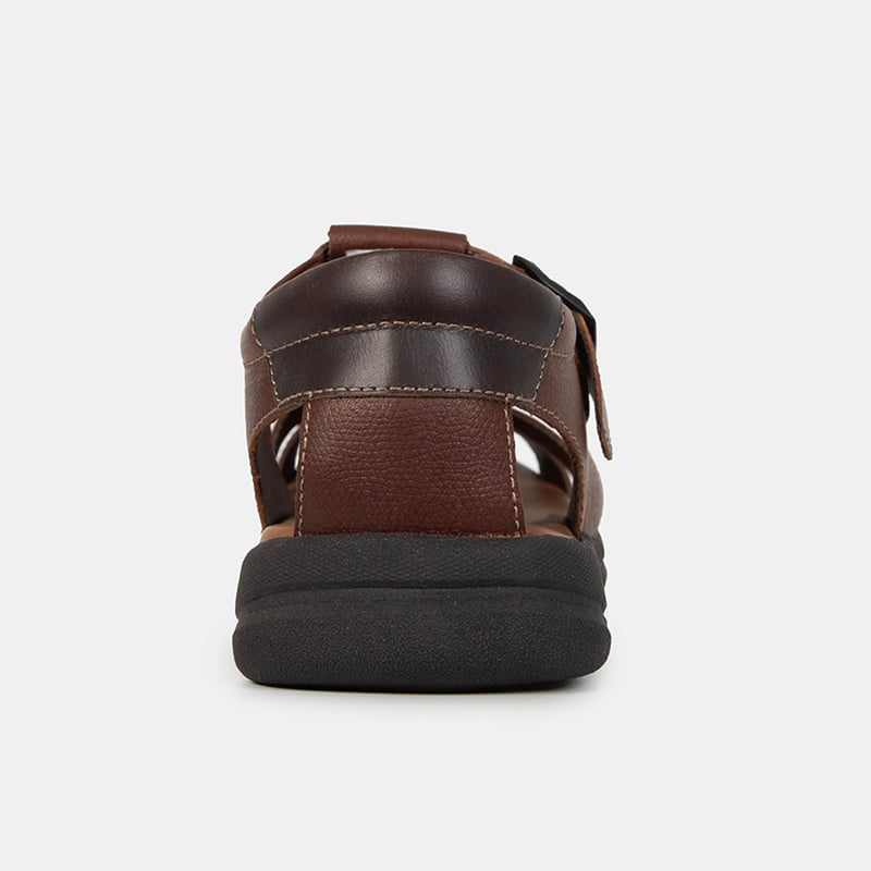 SANDALIAS HOMBRE BATA MARRÓN CASUALES - 3