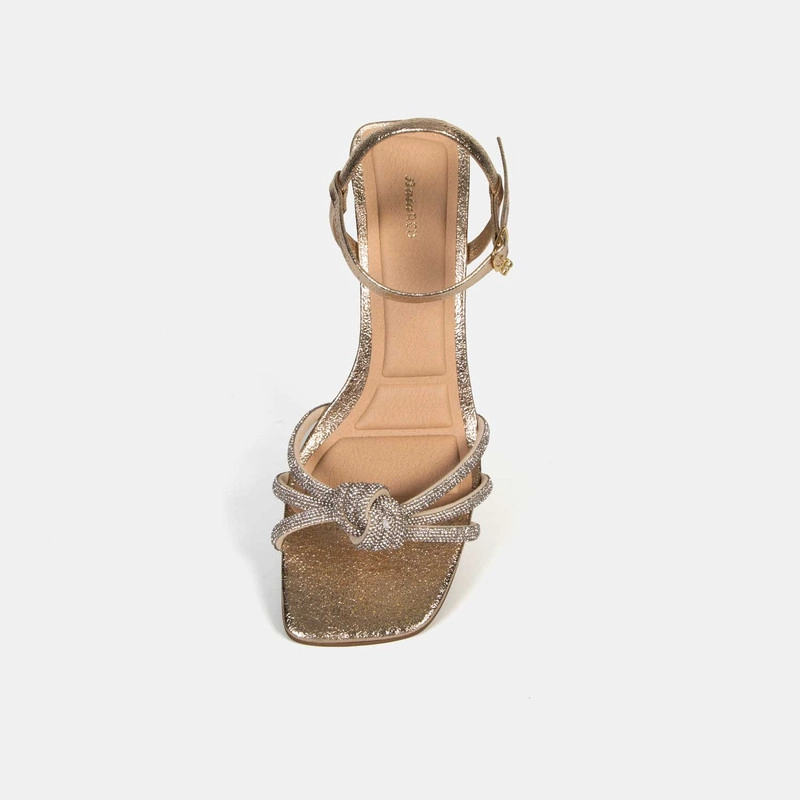 SANDALIAS CASUALES MUJER BATA BEIGE RED NEON V674 D671 - 3