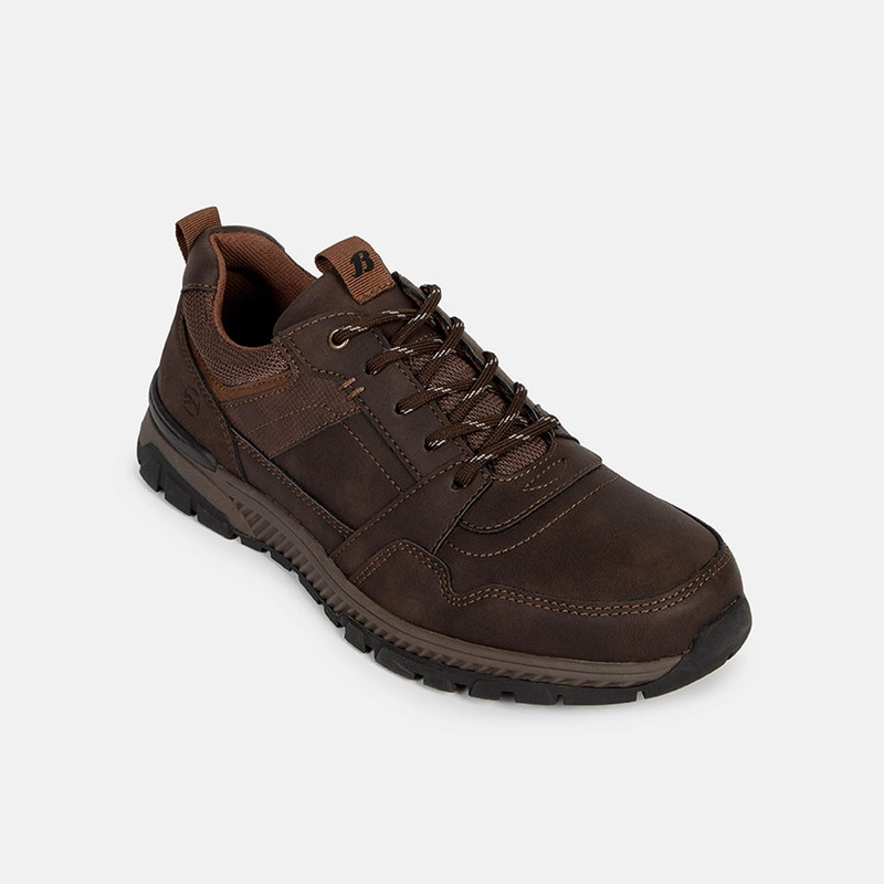 ZAPATILLAS HOMBRE BATA CAFÉ CASUALES - 2