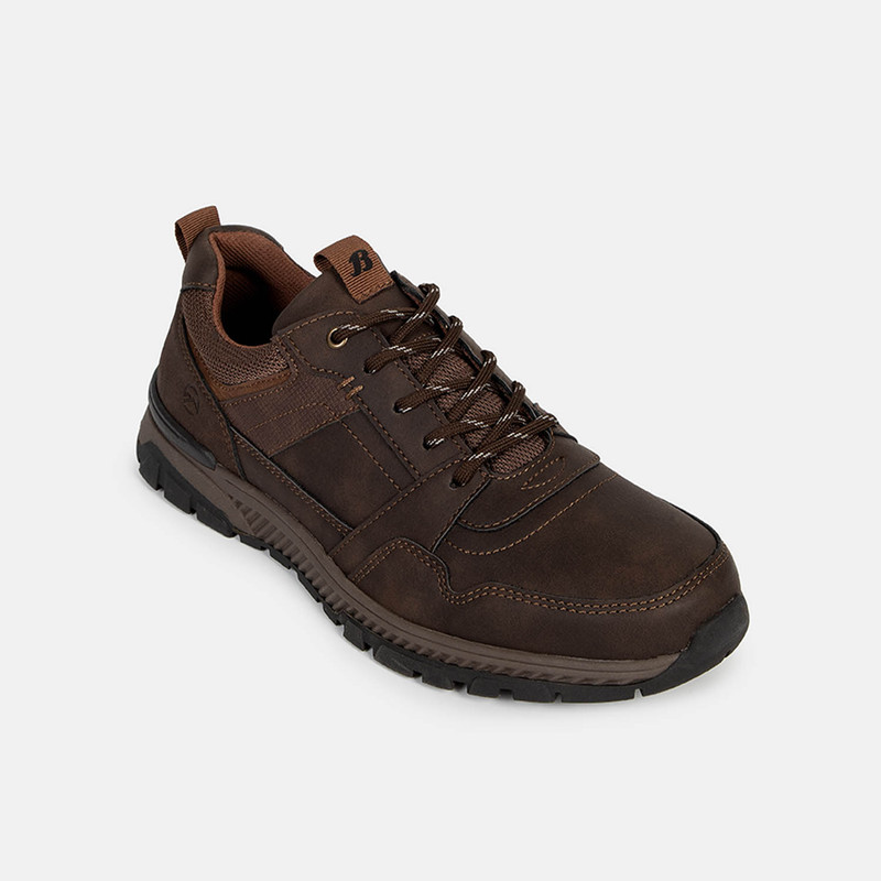 ZAPATILLAS HOMBRE BATA CAFÉ CASUALES - 2