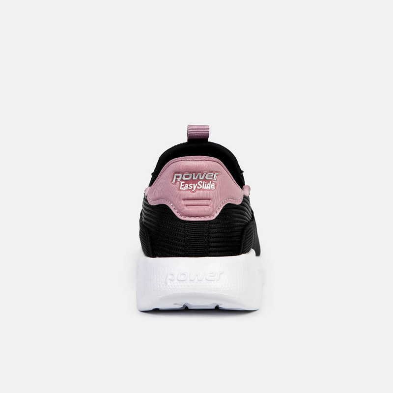 ZAPATILLAS MUJER POWER TODA ACTIVIDAD NEGRO DEPORTIVAS - 3