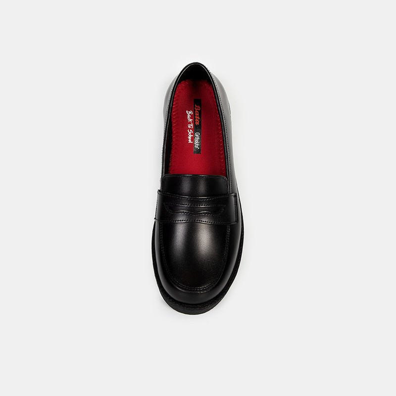 MOCASINES MUJER BATA NEGRO CASUALES - 4