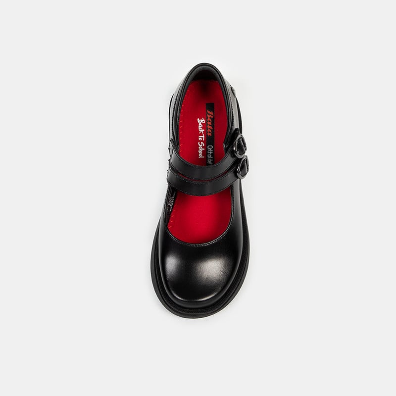 ZAPATOS ESCOLARES MUJER BATA NEGRO - 4