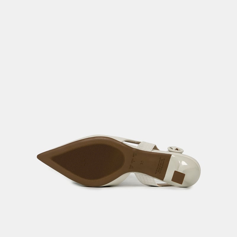 ZAPATOS VESTIR MUJER BATA NUDE ARIA V282 D279 - 5