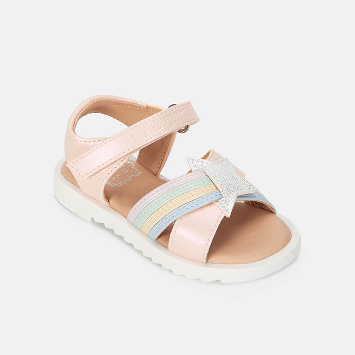 SANDALIAS NIÑA BUBBLEGUMMERS ROSADO CASUALES - 1