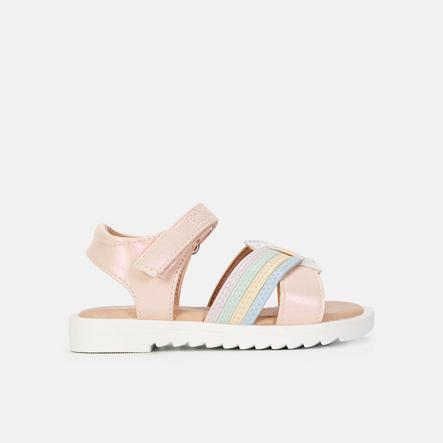 SANDALIAS NIÑA BUBBLEGUMMERS ROSADO CASUALES - 5
