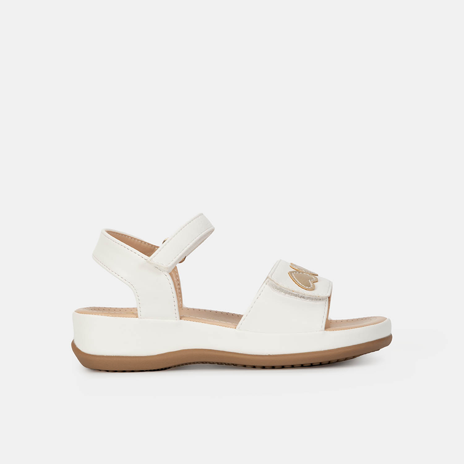 SANDALIAS NIÑA BUBBLEGUMMERS BLANCO CASUALES - 1