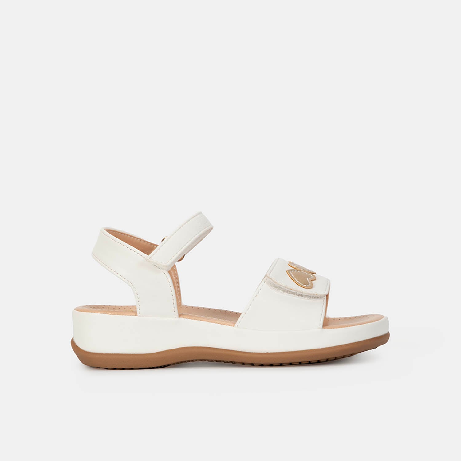 SANDALIAS NIÑA BUBBLEGUMMERS BLANCO CASUALES - 1