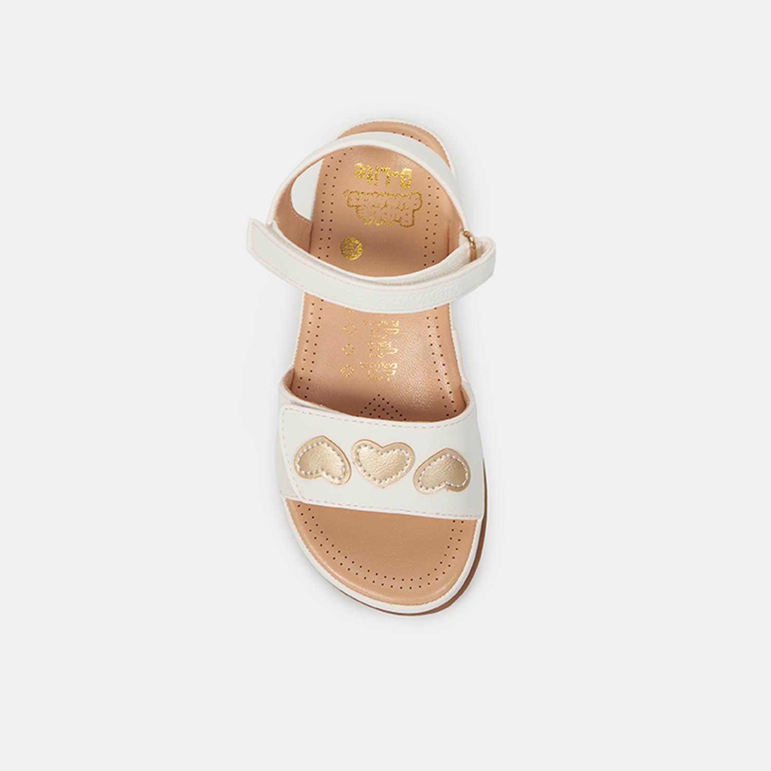 SANDALIAS NIÑA BUBBLEGUMMERS BLANCO CASUALES - 4