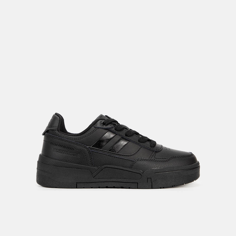ZAPATILLAS ESCOLARES UNISEX NORTH STAR NEGRO - 1