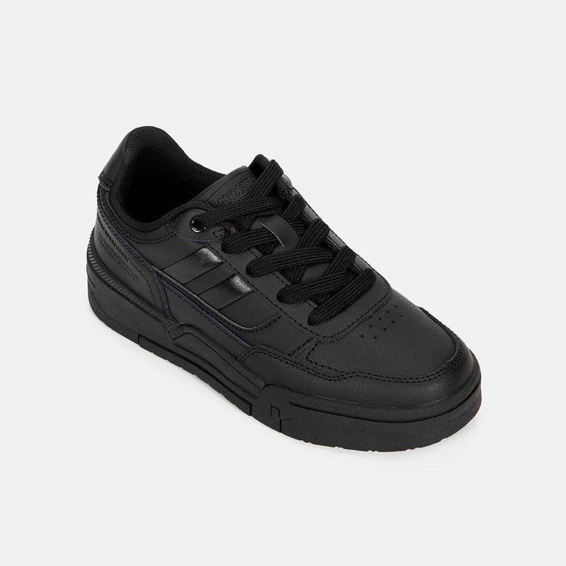 ZAPATILLAS ESCOLARES UNISEX NORTH STAR NEGRO - 2