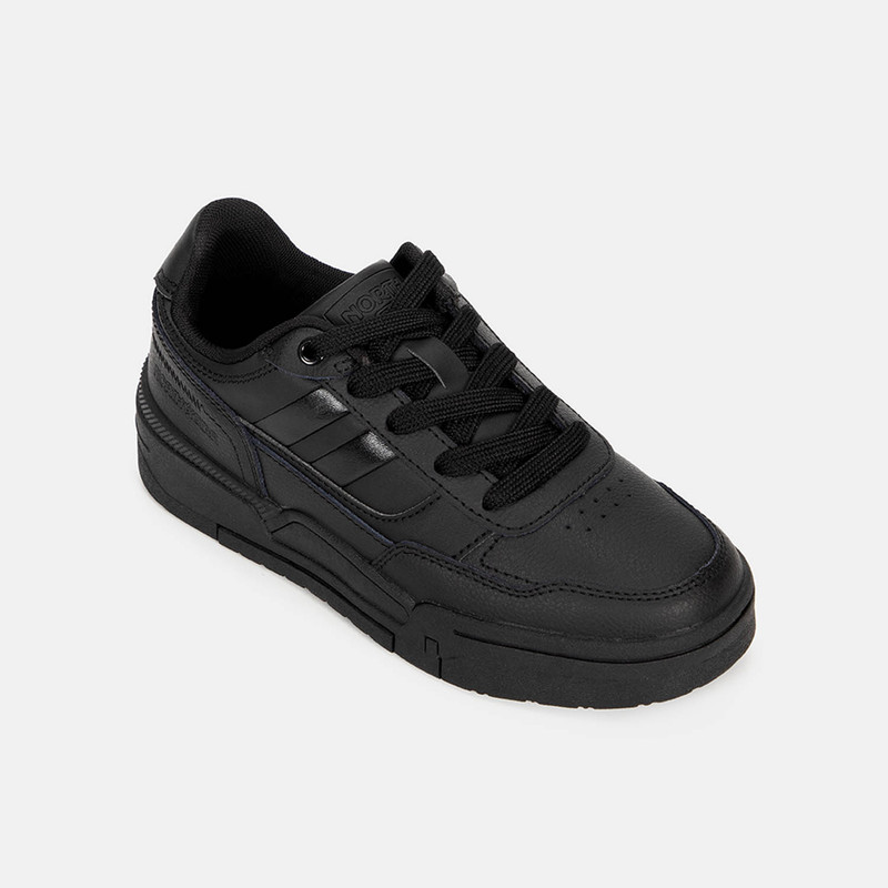 ZAPATILLAS ESCOLARES UNISEX NORTH STAR NEGRO - 2