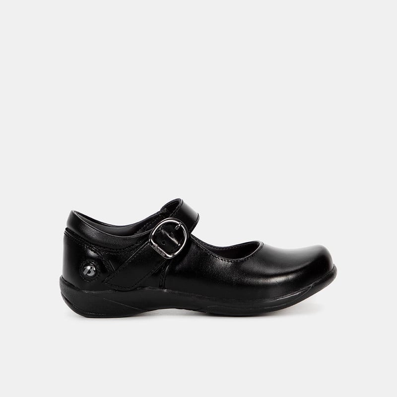ZAPATILLAS ESCOLARES NIÑA BATA NEGRO - 1