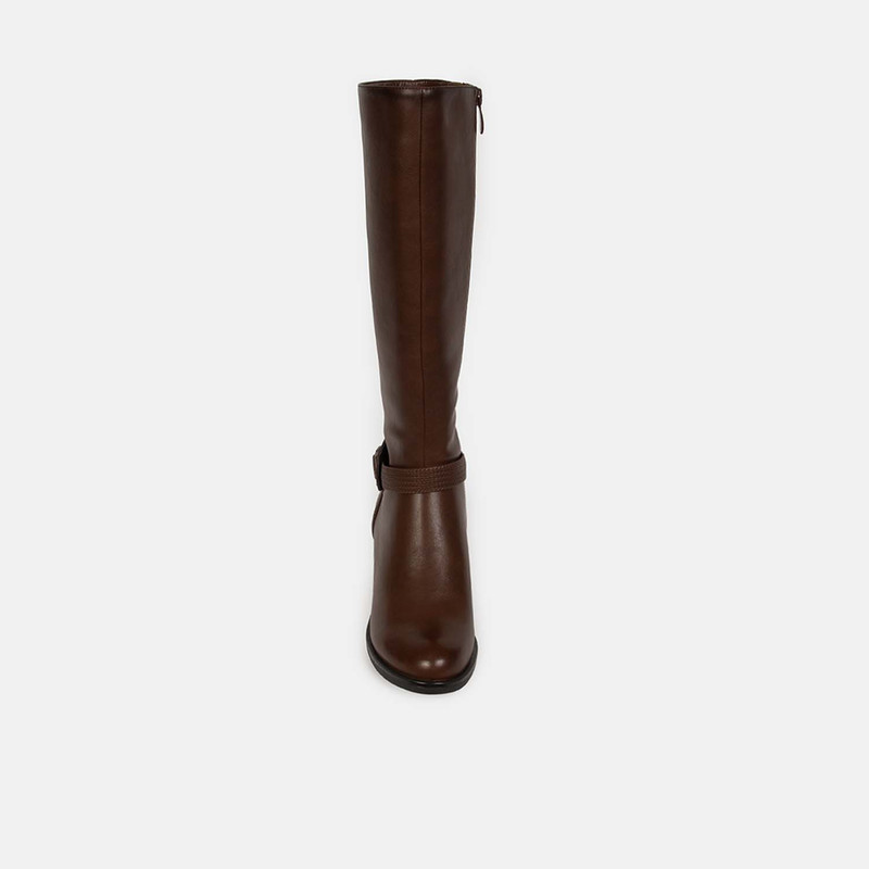 BOTAS CASUALES MUJER BATA MARRÓN - 4