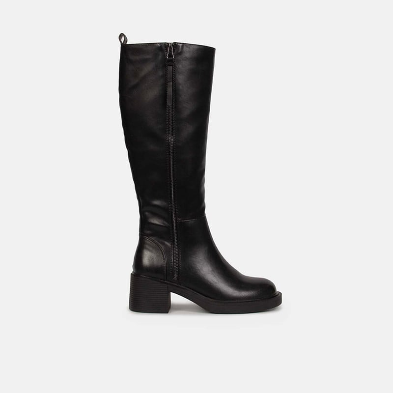 BOTAS CASUALES MUJER BATA NEGRO - 1