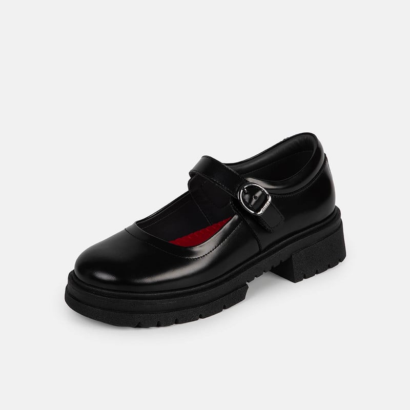 ZAPATOS ESCOLARES NIÑA BATA NEGRO - 2