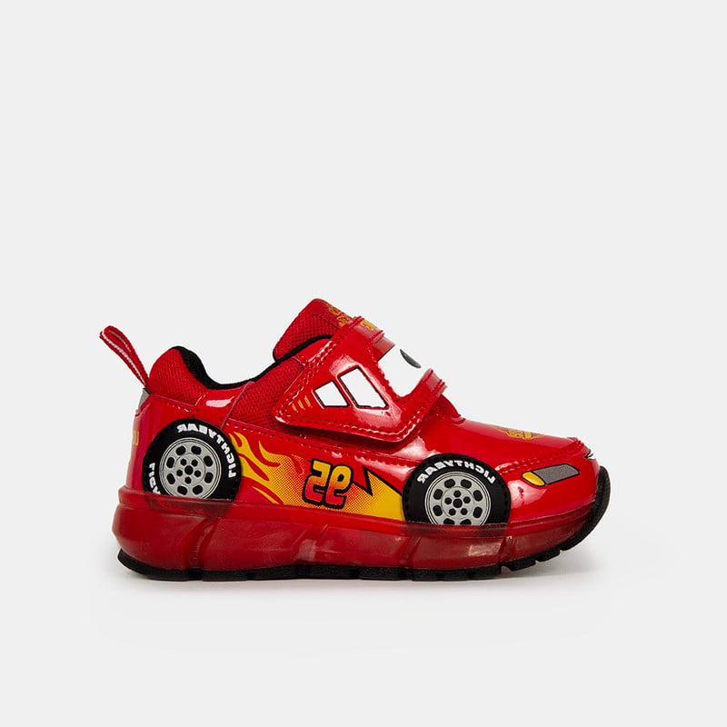 ZAPATILLAS CASUALES NIÑO DISNEY ROJO - 1