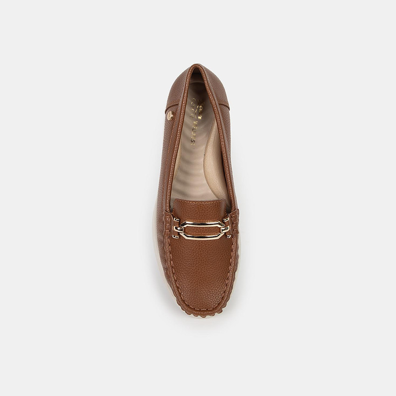 MOCASINES CASUALES MUJER BATA COMFIT MARRÓN - 4
