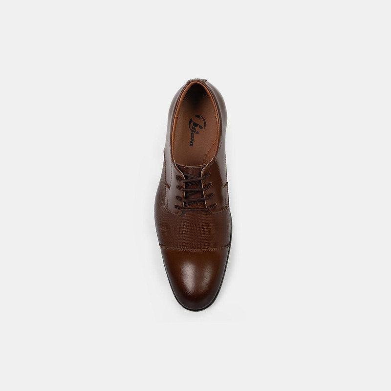 ZAPATOS DE VESTIR HOMBRE BATA MARRÓN - 5