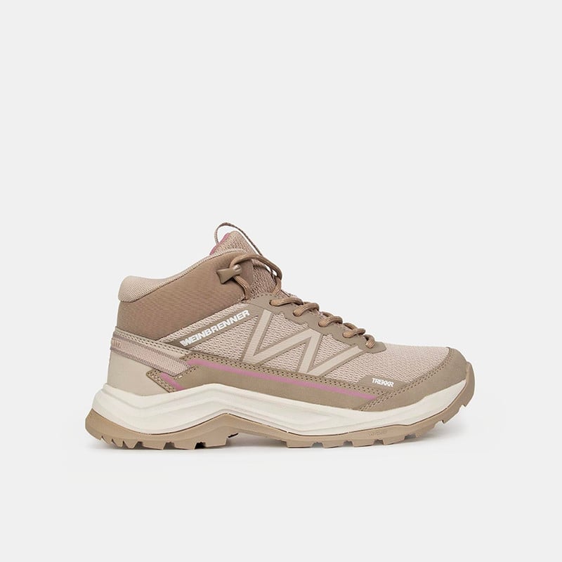 ZAPATILLAS OUTDOOR MUJER WEINBRENNER ROSADO - 1