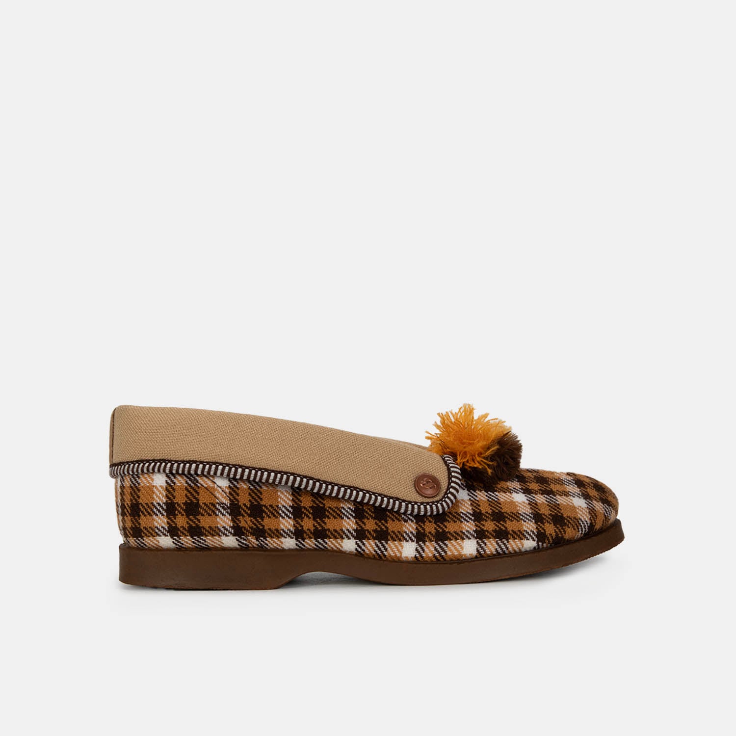 PAPUCHA CASUALES PARA MUJER BATA BEIGE - 1