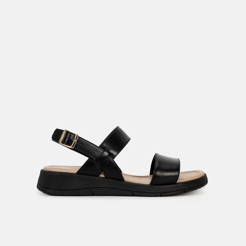 SANDALIAS CASUALES BATA COMFIT NEGRO - 1
