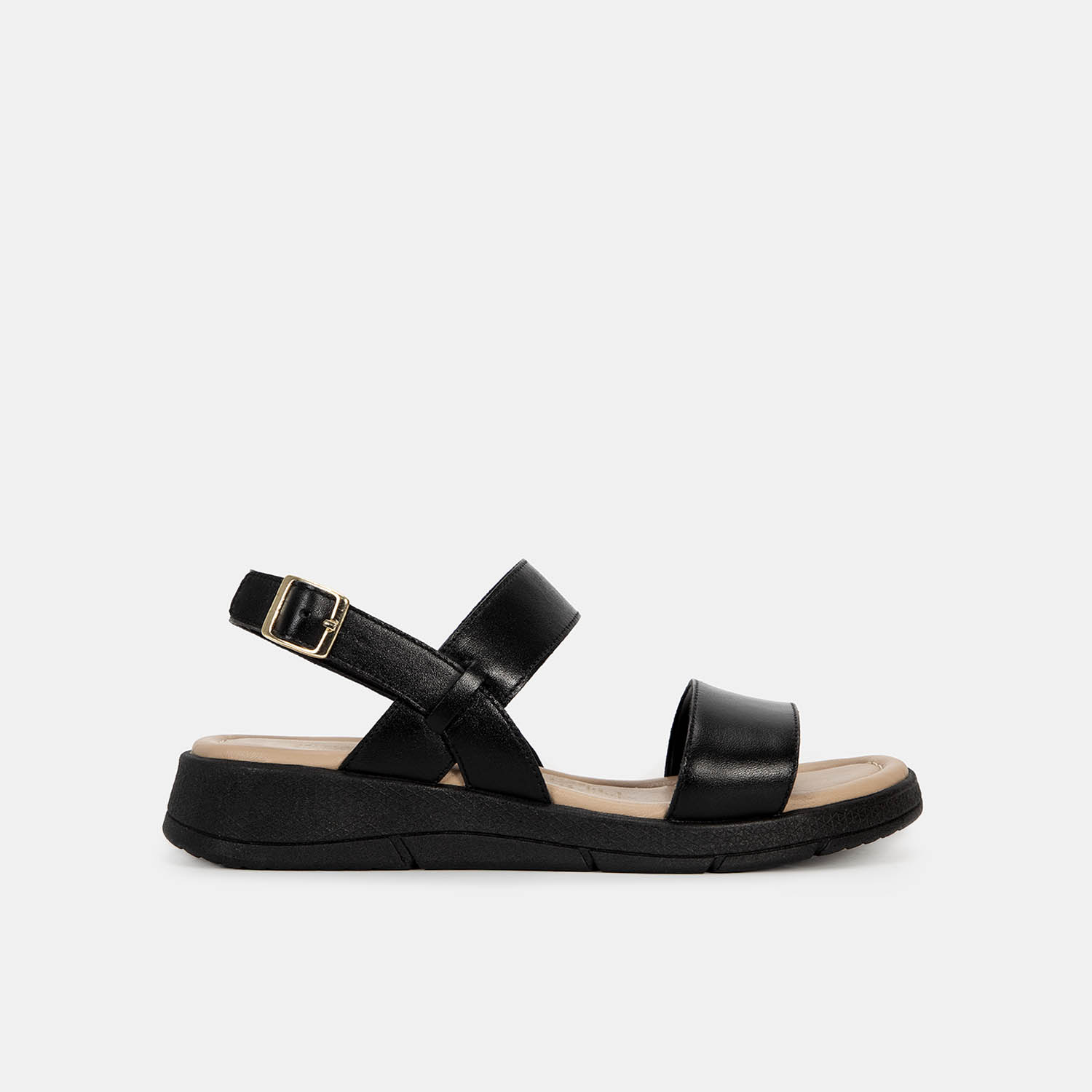 SANDALIAS CASUALES BATA COMFIT NEGRO - 1