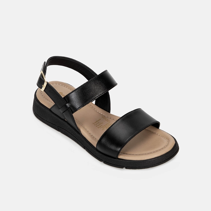 SANDALIAS CASUALES BATA COMFIT NEGRO - 4