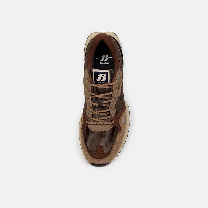 ZAPATILLAS URBANAS HOMBRE BATA MARRÓN - 4