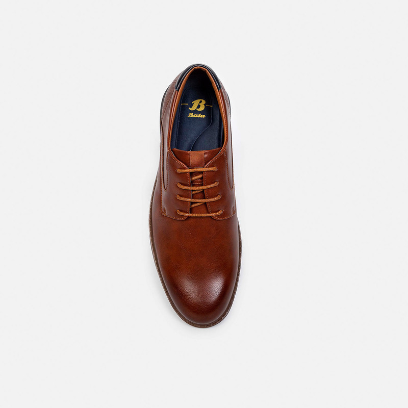 ZAPATOS DE VESTIR HOMBRE BATA MARRÓN - 4