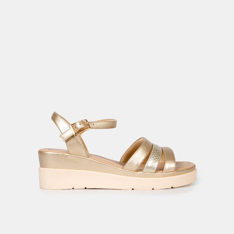 SANDALIAS CASUALES PARA MUJER AZUL MARINO - 1