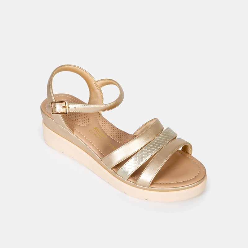 SANDALIAS CASUALES PARA MUJER AZUL MARINO - 4
