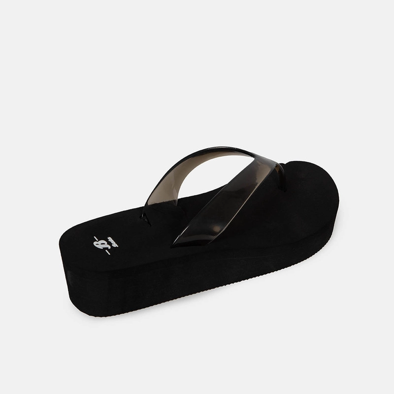 SANDALIAS DE PLAYA  MUJER BATA NEGRO - 3