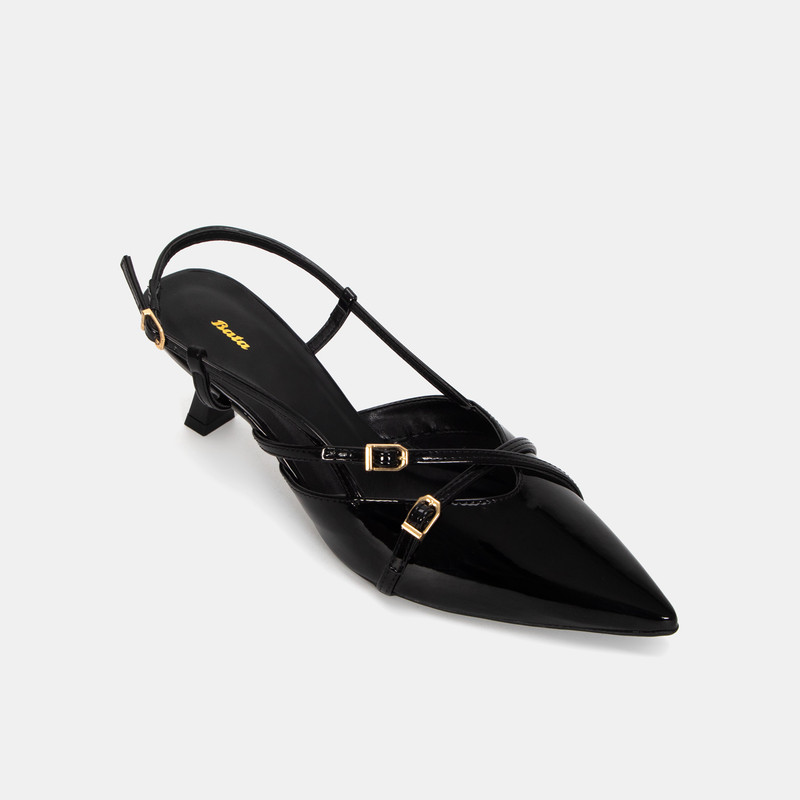 ZAPATOS DE VESTIR MUJER BATA NEGRO - 2