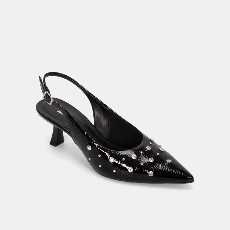 ZAPATOS DE VESTIR  MUJER BATA NEGRO - 2