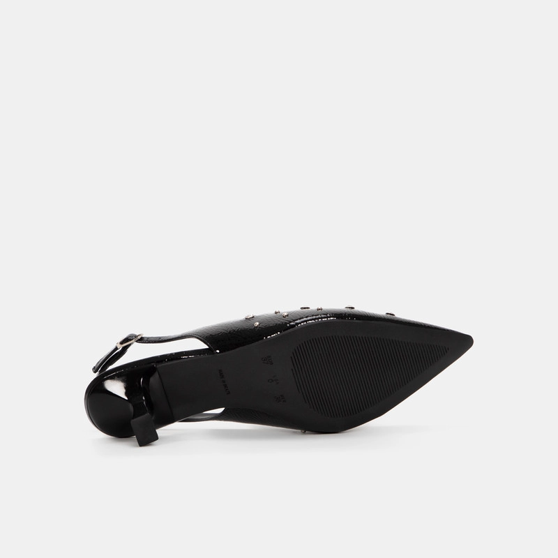 ZAPATOS DE VESTIR  MUJER BATA NEGRO - 5