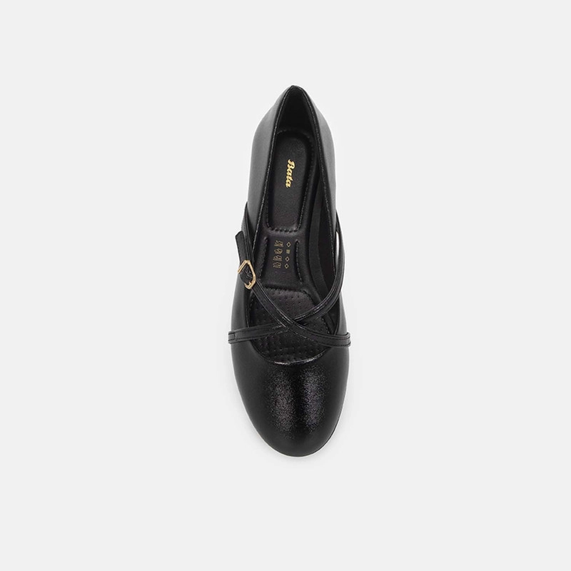 BALLERINAS CASUALES  MUJER BATA NEGRO - 4