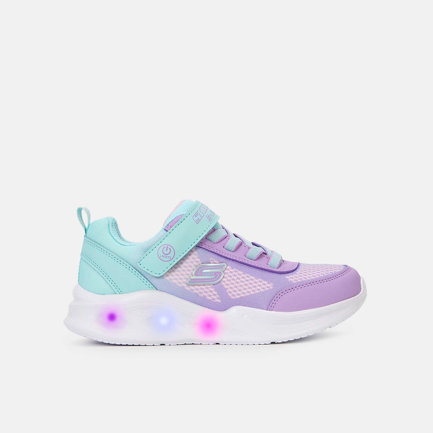 ZAPATILLAS CASUALES NIÑO SKECHERS LILA - 1