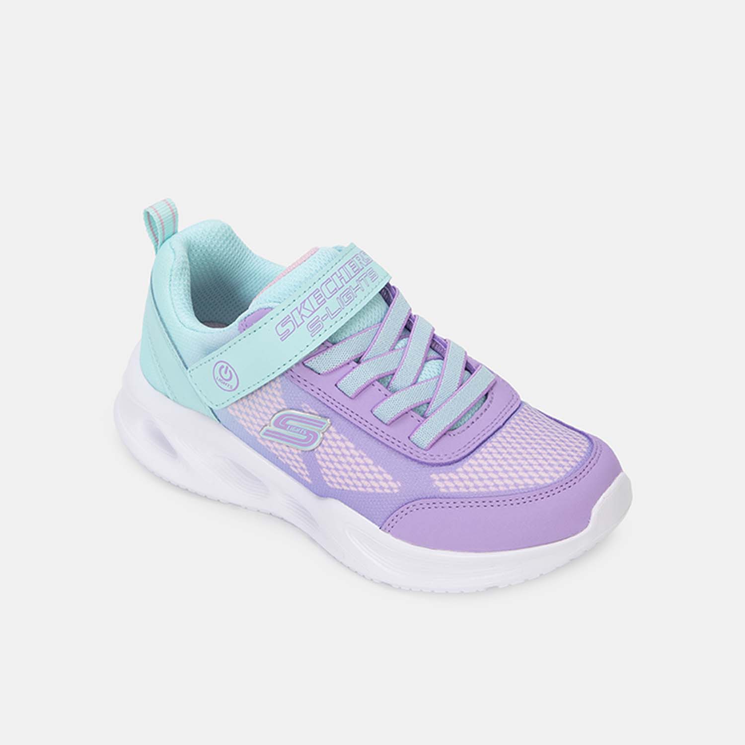 ZAPATILLAS CASUALES NIÑO SKECHERS LILA - 2