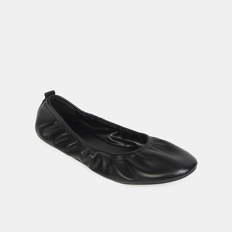 BALLERINAS CASUALES MUJER BATA NEGRO - 2